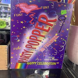 NEW YEARS PARTY POPPERS
