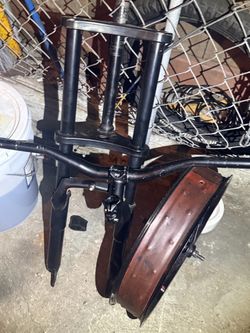 Rim, suspencion and handle bars