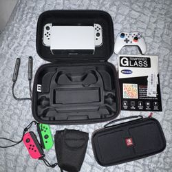 Nintendo Switch With Accessories 