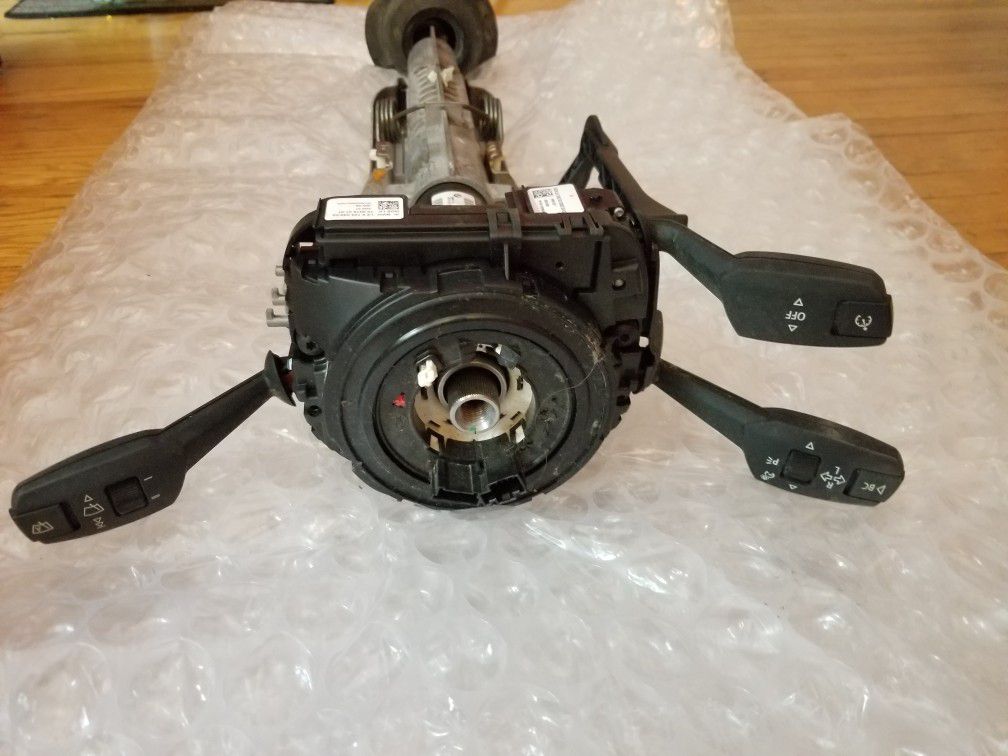 BMW E90 STEERING COLUMN AND SWITCH UNIT