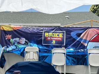 Buzz Lightyear backdrop