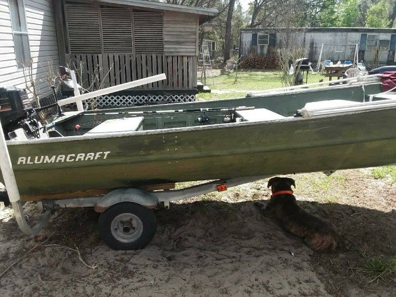 1452 Alumacraft Jon Boat