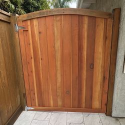 Gate With Stain