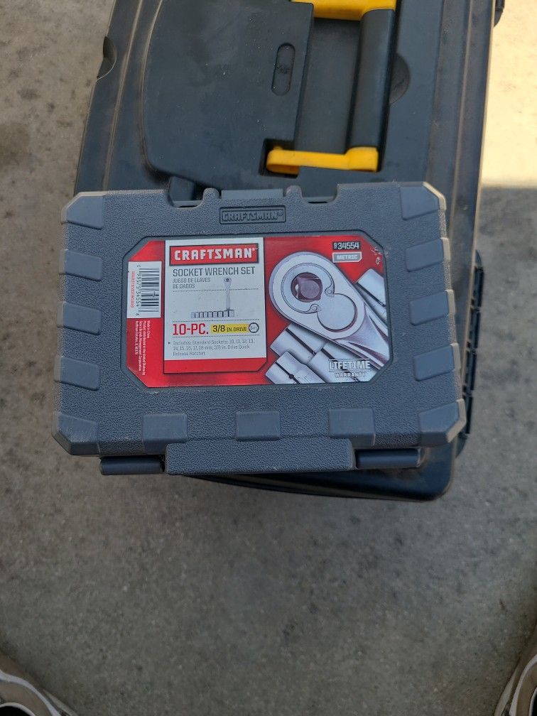 Craftsman Metric Set 10 Piece 3/8 Drive