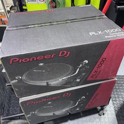  2 Pieces,  Pioneer Turntable Professional PLX-1000