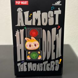 Labubu POPMART Monsters Almost Hidden 1 Blind Box NEW (From Japan)