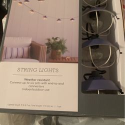 Threshold String Lights Set Of 10- Brand New 2 Available 