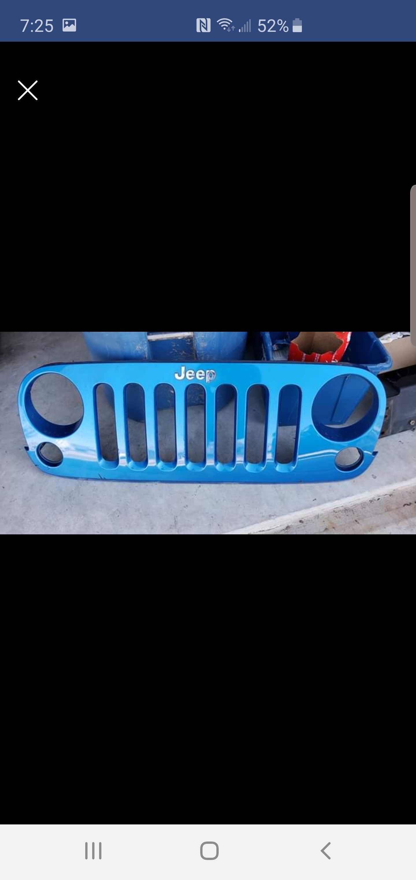 2016 Wrangler JKU grill
