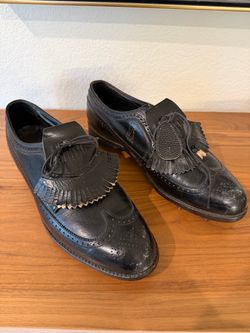 Connolly Kanga-Par vintage leather golf shoes