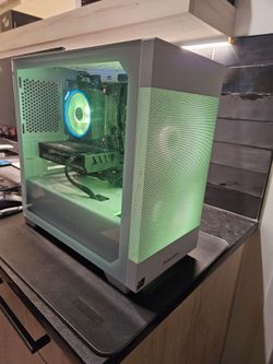 White RTX 4060 Gaming PC – Ryzen 7 5800X3D, 32GB RAM, 1TB SSD