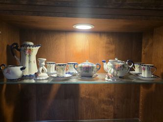 Vintage Japanese Porcelain Tea Set – Hand Painted – Nippon / Japan