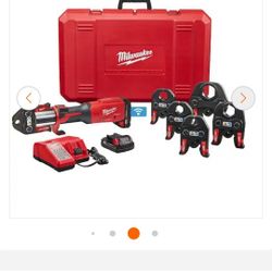 Milwaukee M18 Vt Force Logic Press Tool Kit Set New 