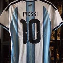 Adidas Mens 2026 Argentina Messi Size Large No Trade 