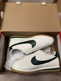 Green Nike Cortez