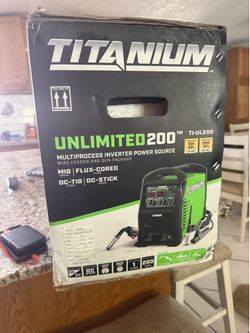 Titanium welder