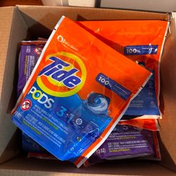 $60 Box of 15 bags of Tide pods (Astoria,queens pick up only)
