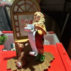 Santa and his dog