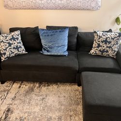 Dark Gray Sofa