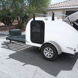 Little Guys 6 Wide Teardrop Towable Camper