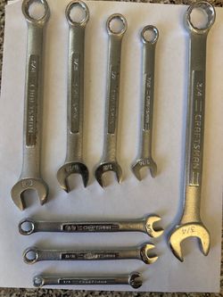 Craftsman Combination Wrench Set