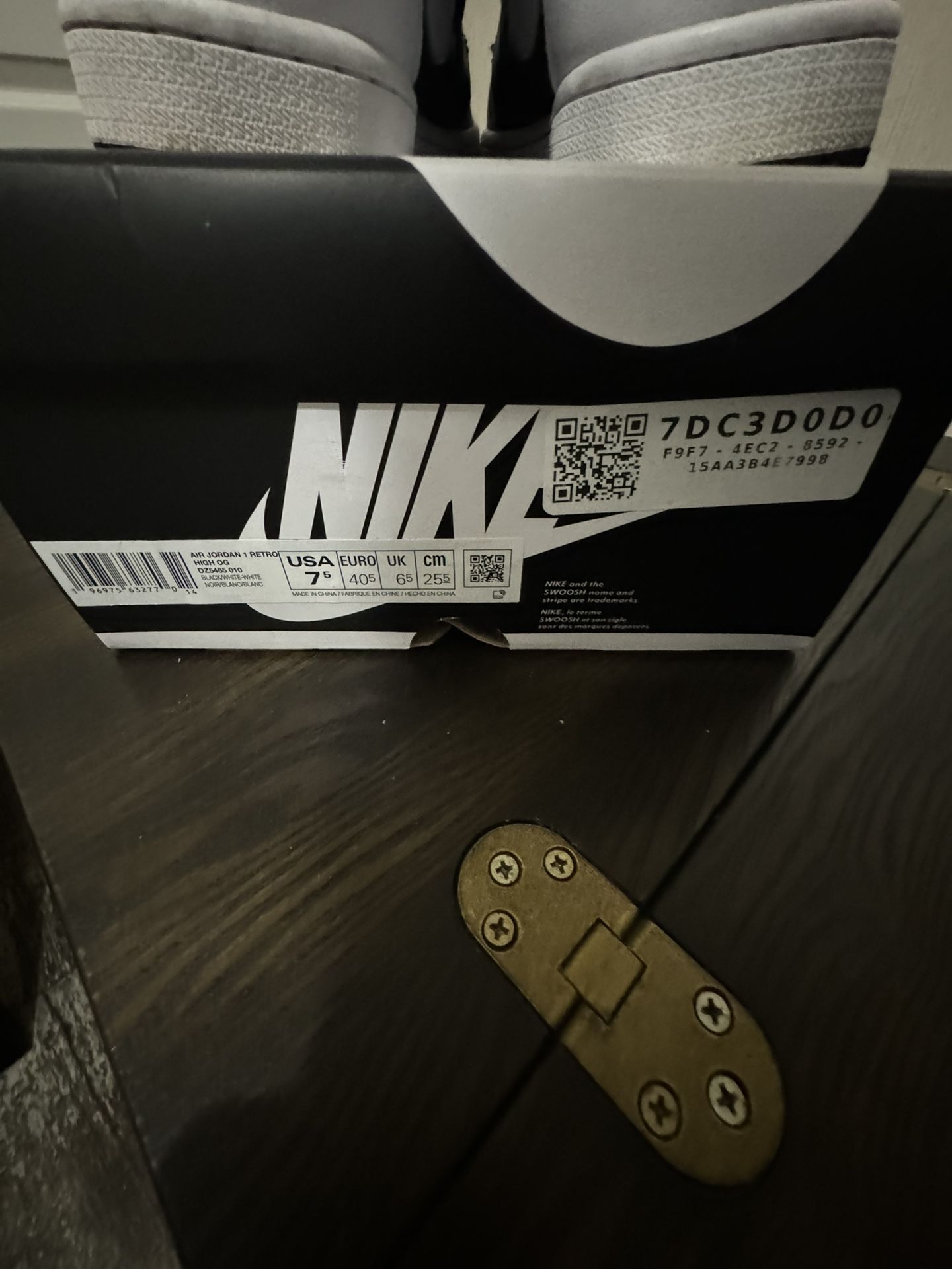 Air Jordan 1 Retro High OG 'Black White 2.0'