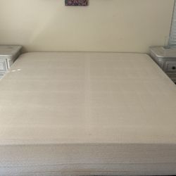 California King Mattress & Bed frame 