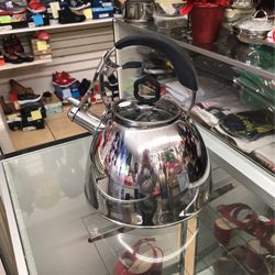 Princess House Stainless Steel Whistling Kettle 2.5 Quarts