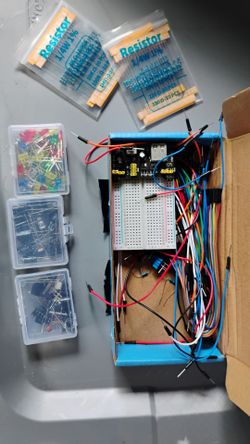 Electronics components basic kit