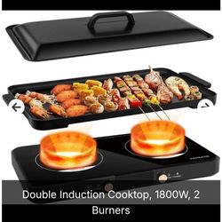 Double Induction Cooktop