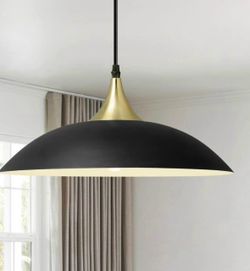Modern Black Pendant Ceiling Light Eu6075-bk, LED