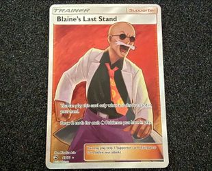 Pokémon Blaine's Last Stand Trainer Card 69/70