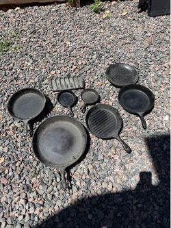 Cast iron skillets