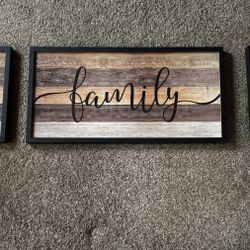 Wall Decor 3 Piece Set