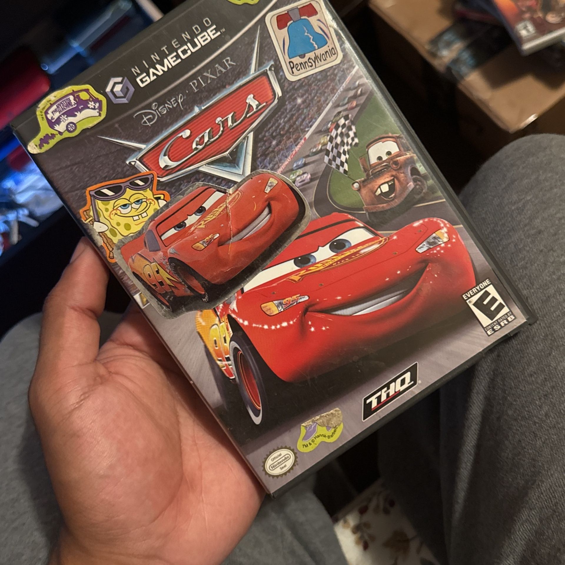 Disney Pixar Cars Gamecube Game