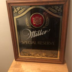Miller Special Reserve Wall Plaque