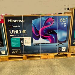 65” Hisense Smart 4k Led Uhd Tv 