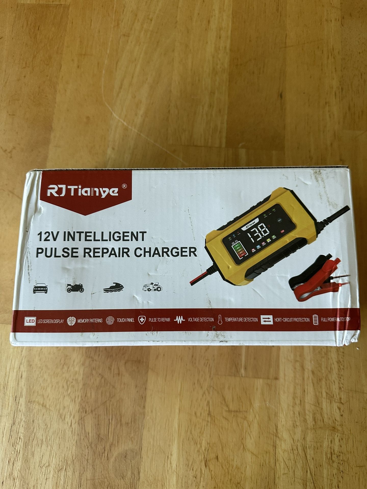 12V Intelligent Pulse Repair Charger – NEW
