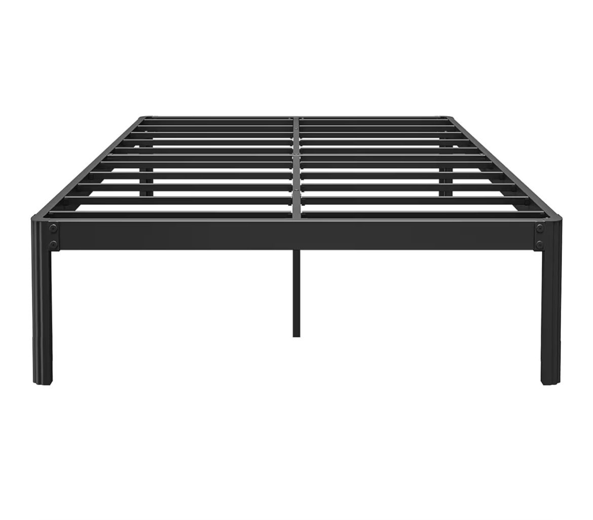 Used King Size 18” Tall Metal Bed Frame