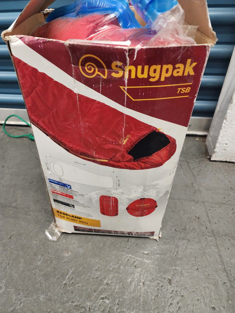 Snugpak sleeping bag TSB RUBY RED