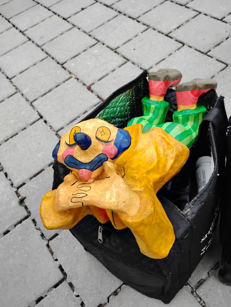 Paper-mache Clown 🤡