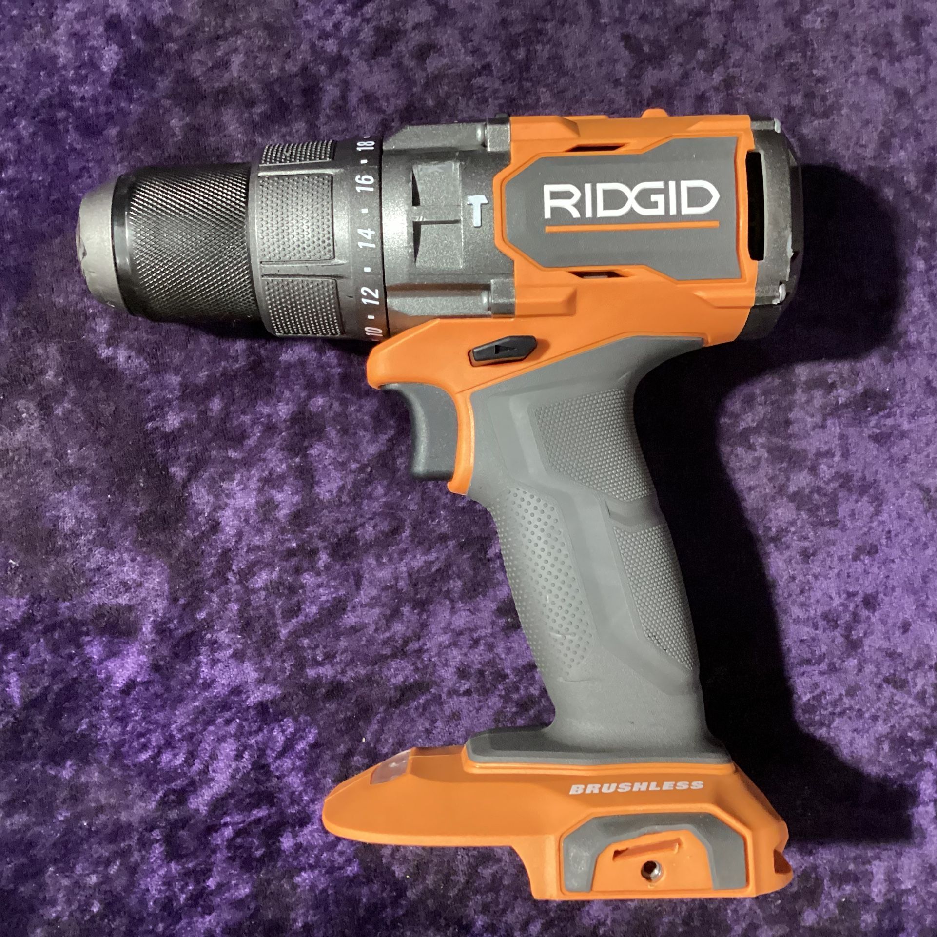 🛠🧰RIDGID 18V Brushless 1/2”High Torque Hammer Drill/Driver(No Handle/Tool Only) $55!🧰🛠