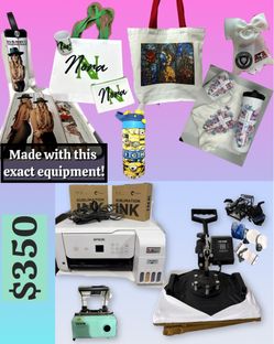 🚀 Turn Your Spare Time into Income: Complete Custom Crafting Business in a Box! 🚀 Price: $350 (Moving Sale - Priced for a fast and easy sale!)