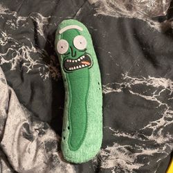 Pickle Rick Plushie