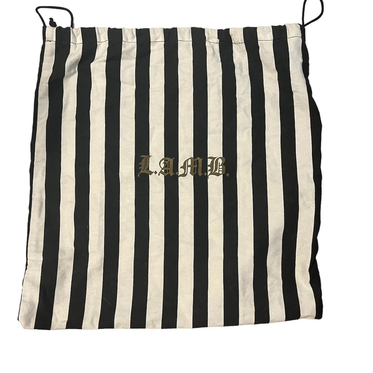 RARE LAMB Tote 2000's Gwen Stefani Bag Striped
