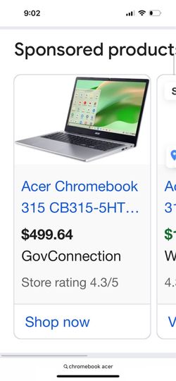 Chromebook acer