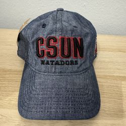 CSUN Matadors Demin Cap - Never worn, with tag!