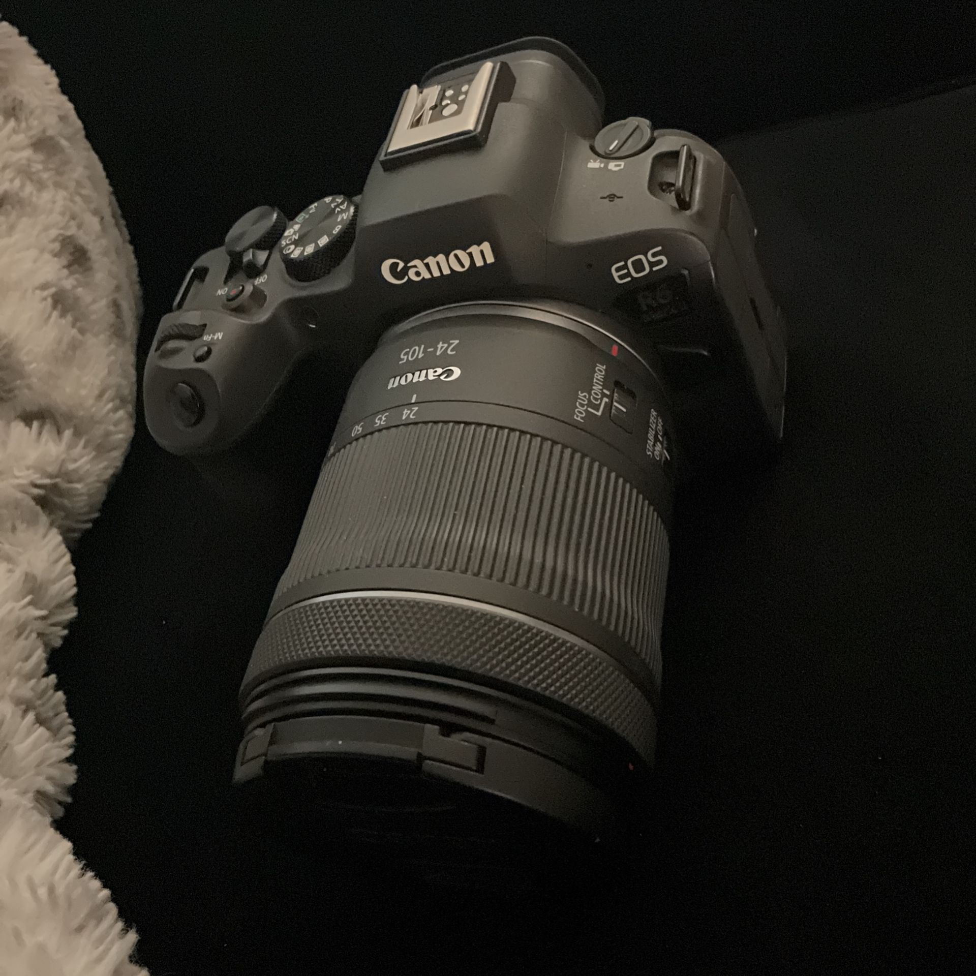 Canon R6 Mark ii + RF24 - 105 mm F 4-7.1 + Small Rig Cage 