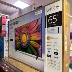 LG 65” UR8000 4K HDR Smart Tv