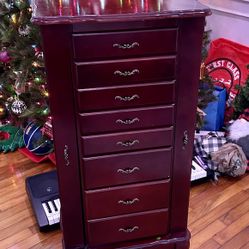 Vintage Jewelry Armoire