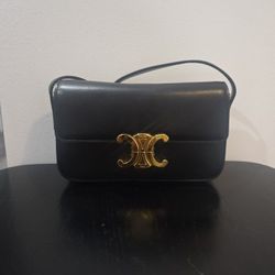 CELINE  Shoulder Bag in Black